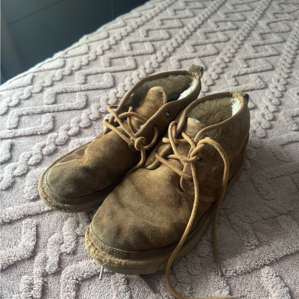 UGG Cream Fleece-Lined Footwear women’s 10 vintage